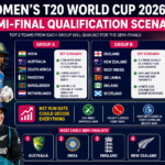 Women's T20 World Cup 2026 semi-final qualification race