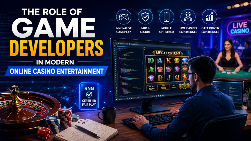 The Role of Game Developers in Modern Online Casino Entertainment