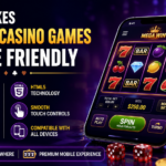 Modern online casino game running smoothly on a smartphone with responsive design, fast loading speed, and touch-friendly controls.